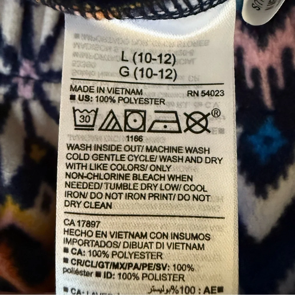 NWT Old Navy girls soft fleece pajama pants